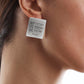laundry tag earrings