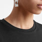 bullet hole earrings